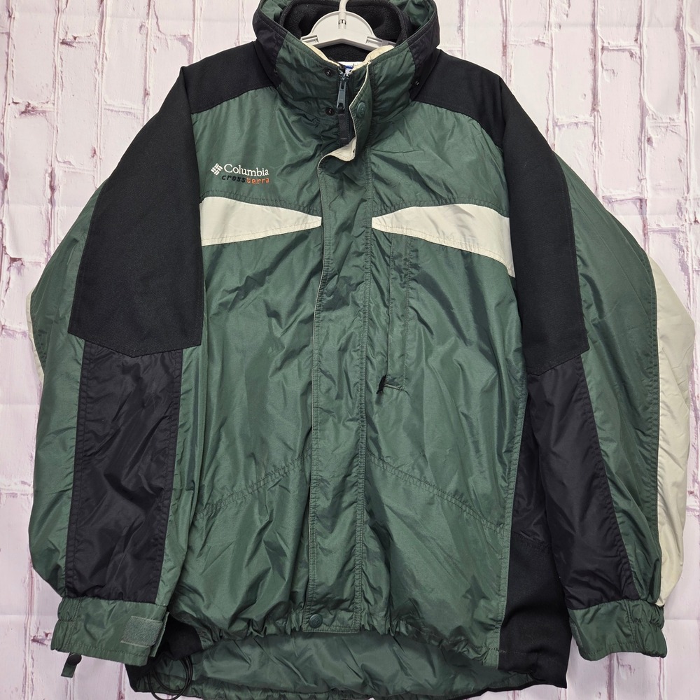 VTG Columbia Crossterra Interchange Jacket Full Zip 3-in-1 Winter Coat Mens
L